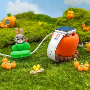 디즈니 주토피아 애플워치 충전 거치대 무선 충전독 스탠드 주디