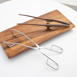 스텐비 요리 핀셋 캠핑 고기 집게+삼각 집게(소) 세트