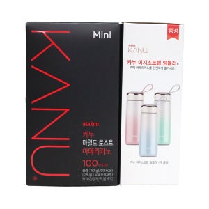 카누 미니 마일드 로스트 아메리카노 100입 90g