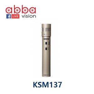 KSM137 STEREO SHURE 콘덴서악기용마이크 슈어