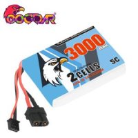 CD2S30005R 코다(CODDAR) 조종기배터리 3000MAH 7.4V 67(L)x51(W)x16(H)mm for (Radiomaster TX12)