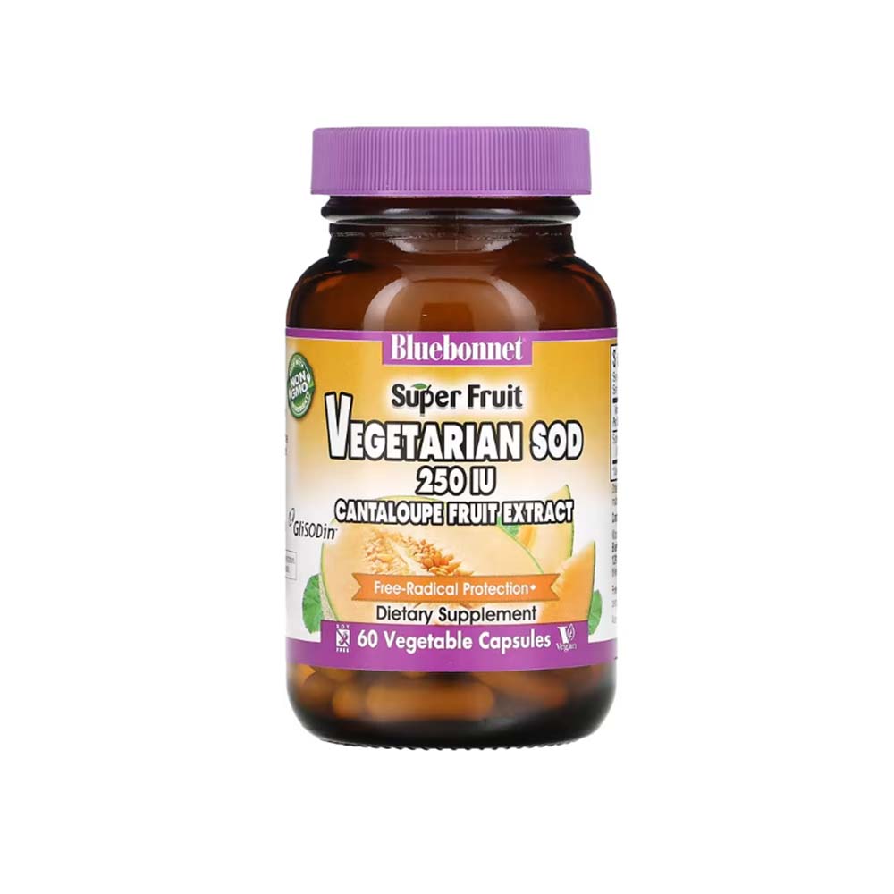Bluebonnet 블루보넷 <b>슈퍼프룻</b> 식물성 SOD 칸탈루프 250IU 60정