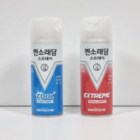 멘소래담 스프레이 180ml x 1개 쿨타입 핫타입 뿌리는 파스