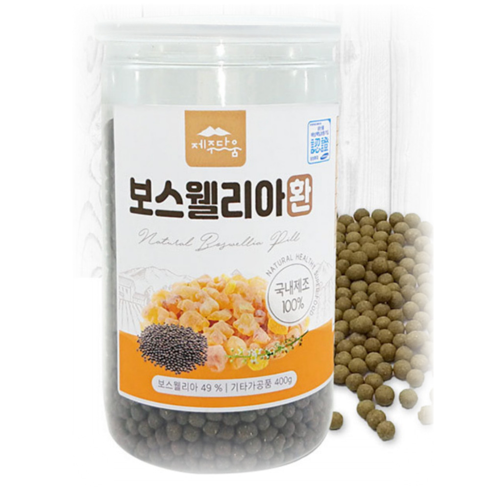 <b>보스웰리아환 400g</b> 두충 오가피뿌리 검정콩합유