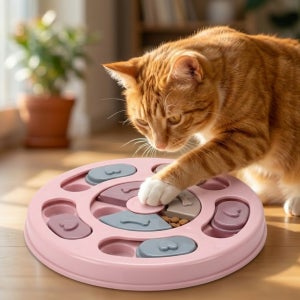 다묘집사 고양이 먹이퍼즐