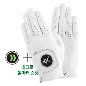 카브레타 양피 골프장갑 남성용 왼손+벨크로 전용 볼마커