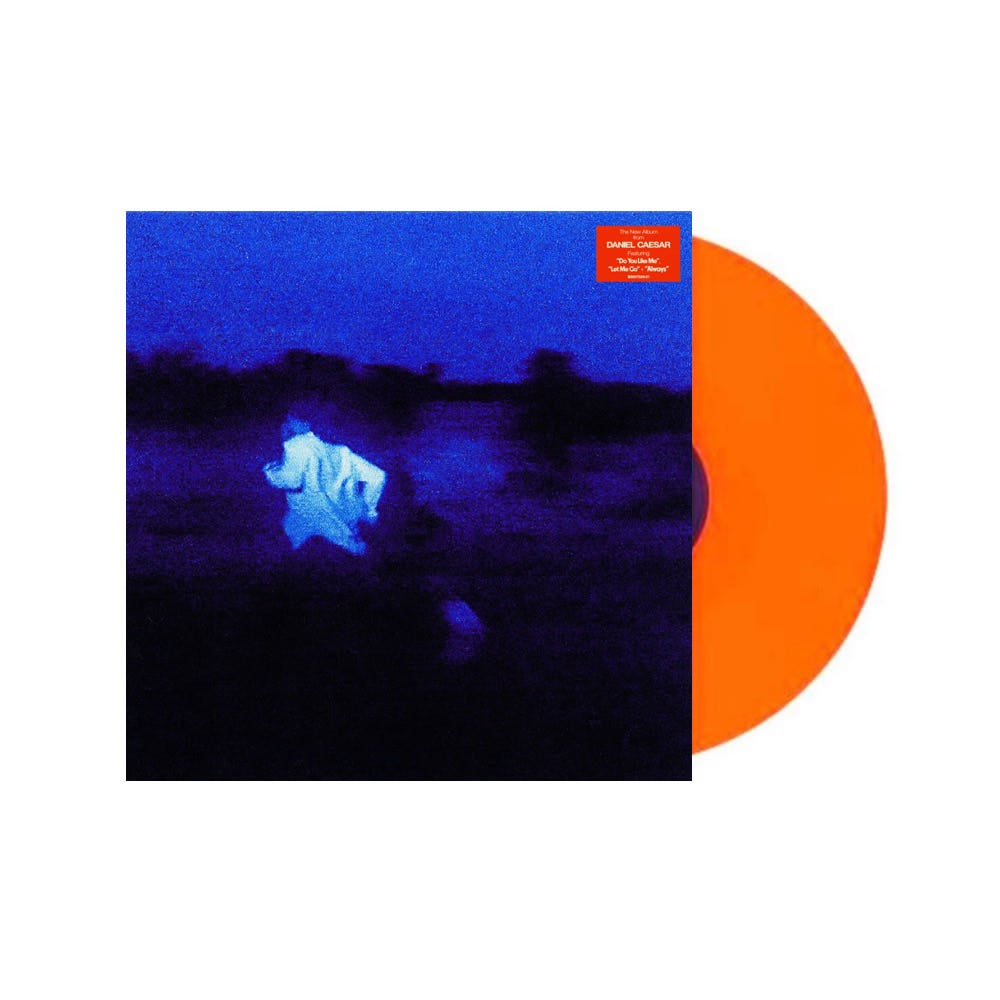 다니엘시저 LP Daniel Caesar - NEVER ENOUGH (Orange Vinyl)