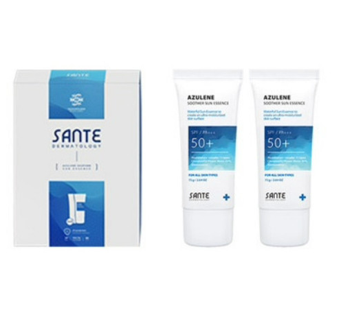 1+1 상떼 아줄렌 수더 선에센스 듀오 세트 75ml+75ml