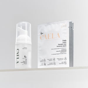 [트래블키트] 카엘라 여행용 소용량 비건 여성청결제 폼 30ml + 청결 티슈 5매