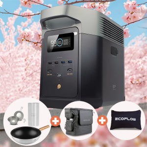 에코플로우 델타2 EFD330 리튬인산철 파워뱅크 AC220V 캠핑 차박 버스킹 낚시AB