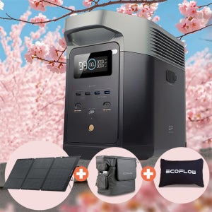 에코플로우 델타2 EFD330 리튬인산철 파워뱅크 AC220V 차박 버스킹 비상전원 AB