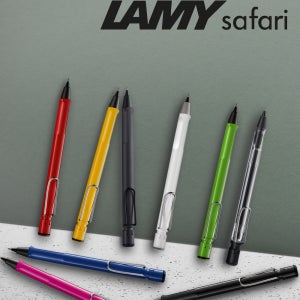 LAMY 라미 사파리 샤프 차콜 화이트 0.5mm 라미 알스타 샤프 0.5mm