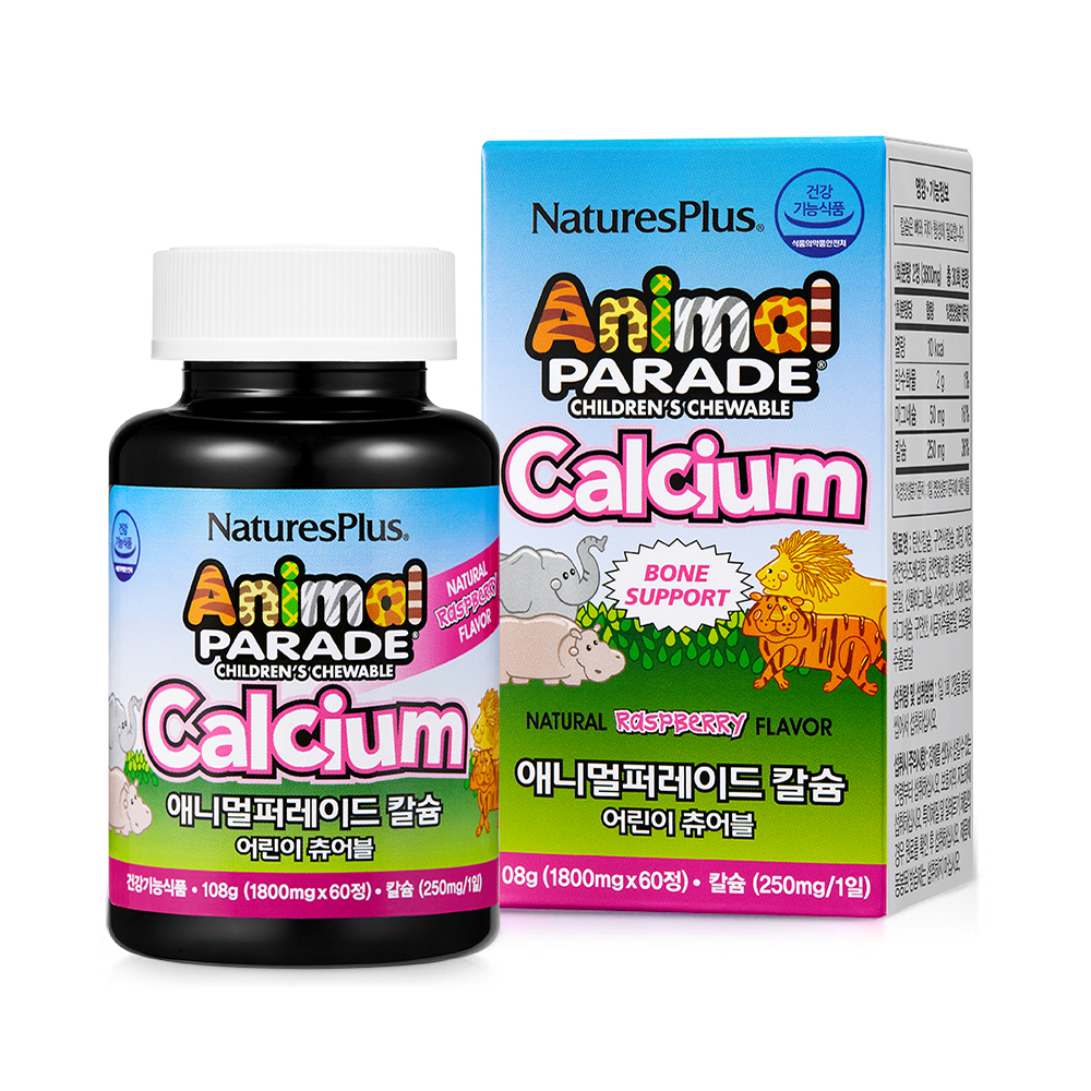 애니멀퍼레이드 칼슘 어린이 츄어블 (60정)