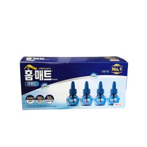 홈매트 모기약 교체용 리퀴드 리필 4개입
