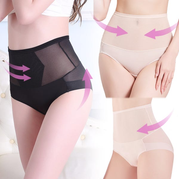 뱃살 보정속옷 똥배 팬티 보정 허리 엉덩이 아랫배 복부 커버 압박 거들 메쉬 노라인 여름