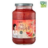 허니루비차 대용량차 과일차 담터 액상 꿀 자몽 청 1kg