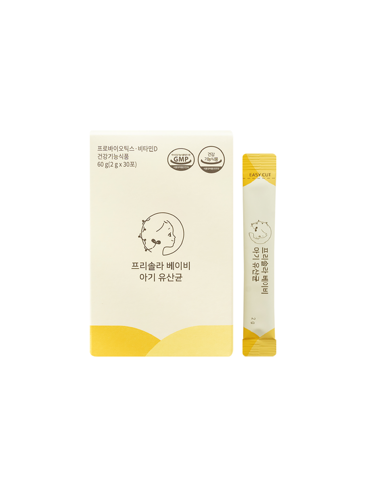 <b>프리솔라</b> 베이비 <b>아기</b> 유산균 2g X 30포(1개월분)
