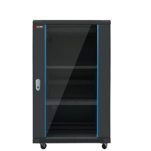 대원 DW-H1200 전면부 강화유리 통신랙 허브랙 H1200xD800xW600 25U