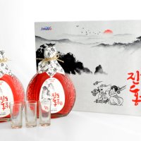 진도대복홍주 03호 세트 (40도 500ml x 2)