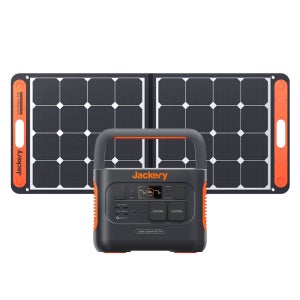 젝커리 휴대용 캠핑 차박 야외 파워뱅크 Power800 pro 태양광패널 세트