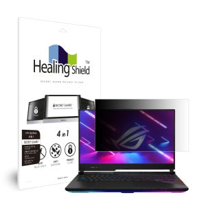 에이수스 ROG Strix SCAR 17 G733QS 항균 보안필름 블루라이트차단 양면 정보보안기