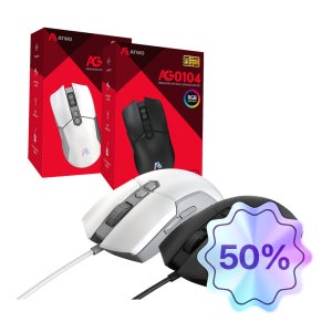 유선 게이밍 마우스 AG0104 7버튼 USB