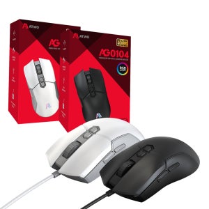 에이투 AG0104 RGB 유선 게이밍 마우스 7버튼 USB 컴퓨터 PC 노트북 게임용