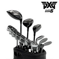 PXG 풀세트 GEN6 FULL BAG 남성 여성 골프채 가방 모자 골프공 크롬 세트