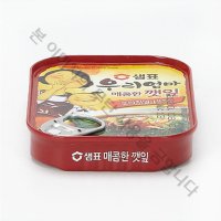 샘표식품 깻잎조림(캔 매콤한맛) 70g