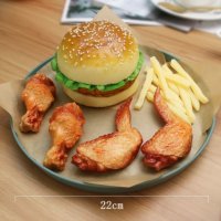 햄버거 모형 가짜햄버거 진열 미니어처 장식소품