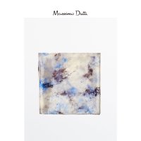 Massimo Dutti 마시모 두띠 2023년 봄 여성 액세서리 새로운 스머지 프린트 실크 스카프 06336667505