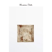 Massimo Dutti 마시모 두띠 2023년 봄 여성 액세서리 새로운 스머지 프린트 실크 스카프 06336667712