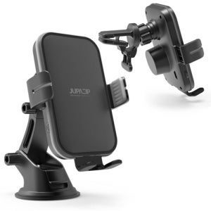 차량용 무선 센서 고속충전 거치대 15w 시거잭 충전기 세트CWC02