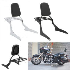 야마하 드랙스타1300A 미드나잇 / XVS1300A 미드나잇 텐덤 등받이 쿠션 러기지랙 캐리어 브라켓 짐대 2007-2015