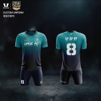 브럼비 축구유니폼 강원도 원주 엉망진창FC - 2301 전사 마킹 엠블럼 무료 제작