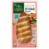 CJ제일제당 더건강한 닭가슴살 통살훈제 100g