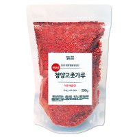 국산 청양 고춧가루 양념용 200g / 햇고추 / 땡초