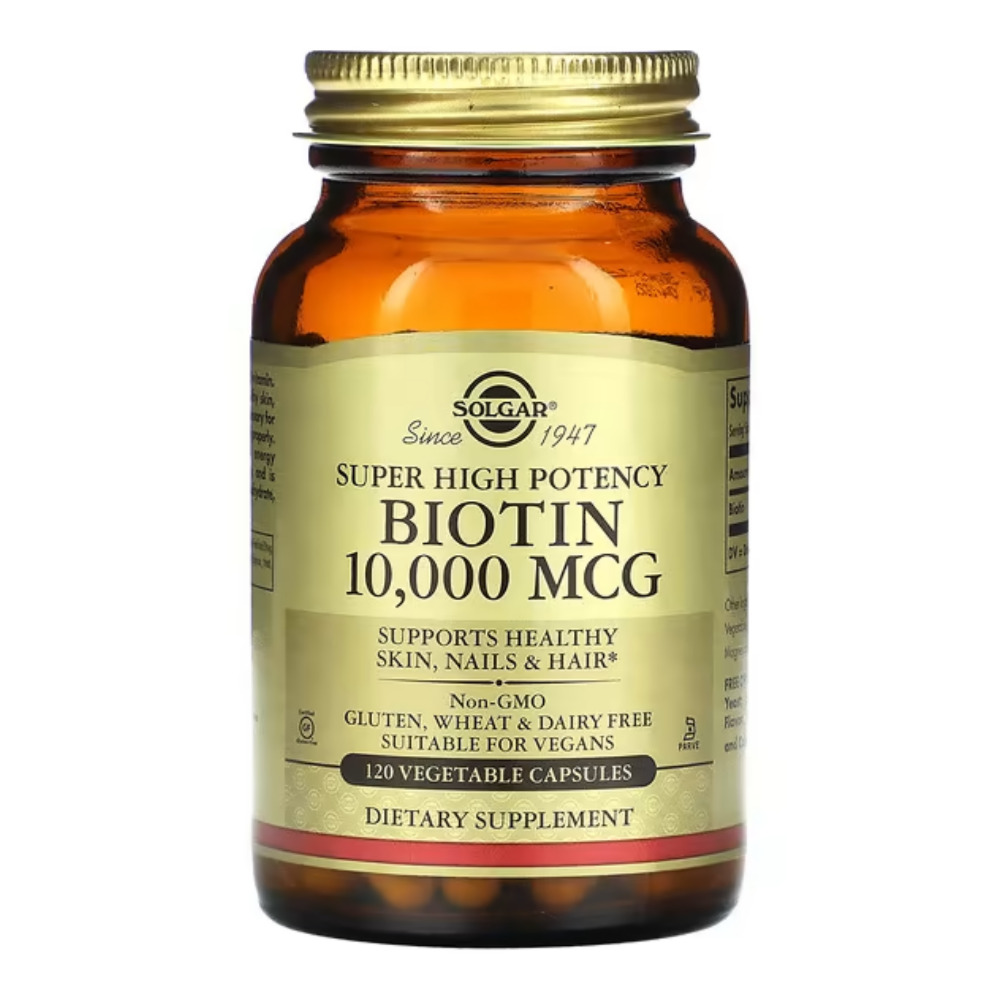솔가 <b>비오틴</b> 바이오틴 <b>10000</b>mcg 120베지캡슐