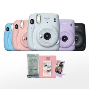 후지 인스탁스 즉석카메라세트 (본품/가방/필름/앨범/액자) 3컬러