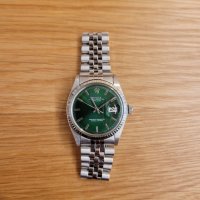 [빈티지]롤렉스 데이저스트 36 ROLEX DATEJUST 1601 클래식 그린 화인인덱스