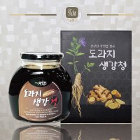 약초인 국내산 도라지생강청 650g 국산 도라지차 생강차용