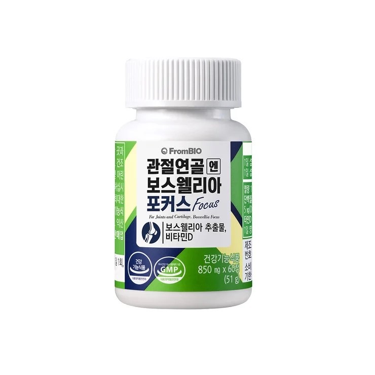 관절연골엔 보스웰리아 포커스