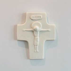 [최종태 작] 벽걸이 십자가 crucifix -인조 대리석