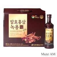 발효홍삼녹용 프리미엄(500ml, 4개입) 대한홍삼