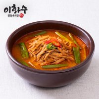 이화수 전통육개장 파개장 옛날 소고기육개장 대파육개장 500g 6팩