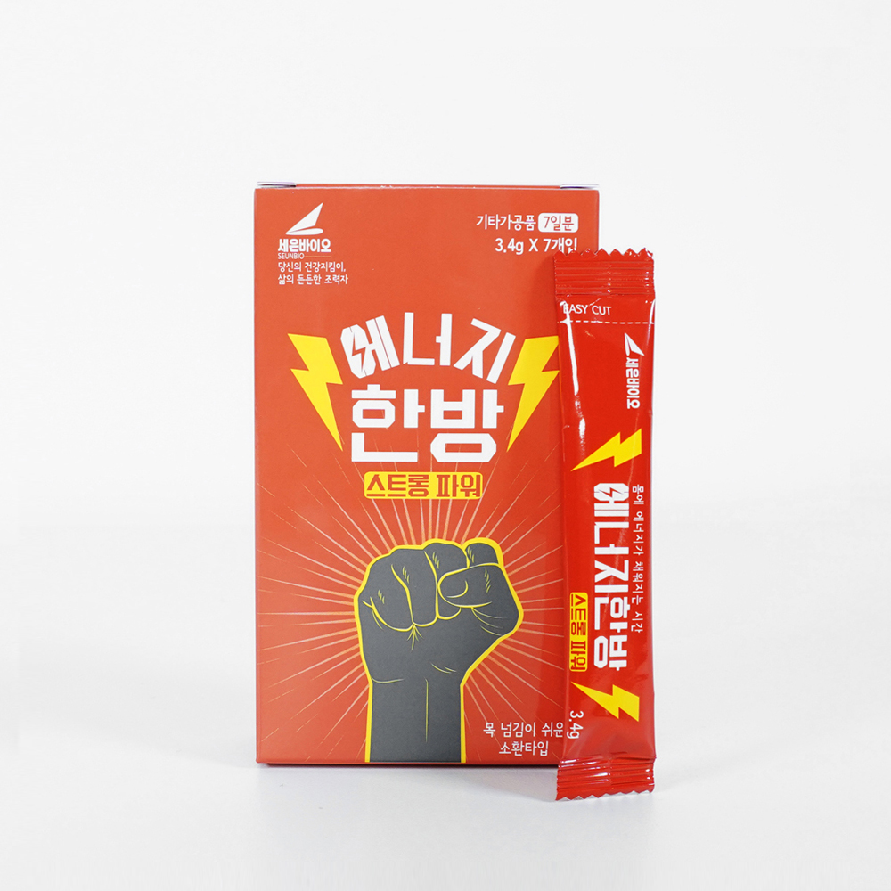 에너지한방 스트롱파워 블랙마카 아르기닌 복분자 구기자 <b>만성피로</b> 활력 <b>피로</b>회복 1개월
