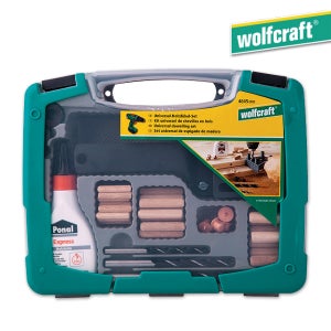 도웰 세트박스 4645000 목공 도웰 작업 가이드 도웰지그 Ø 6,8,10mm