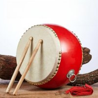 대형 드럼 소가죽북 난타 공연 연주 연습용