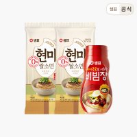 샘표 현미쌀소면2봉+샘표 비빔장 / 샘표 비빔면 세트