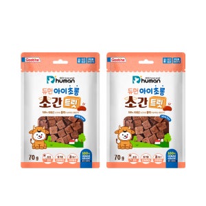 [듀먼] 아이초롱 소간트릿 70g 2팩